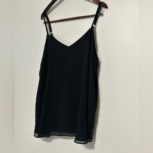 Torrid Black Size 2 Sophie Swing Tank